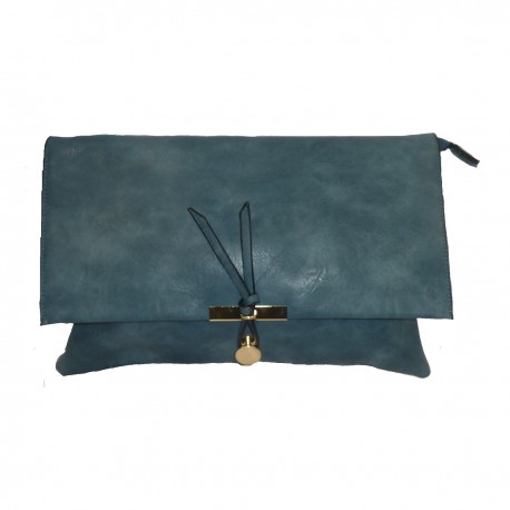 ECOLOGIC LEATHER BAG WITH BOW.