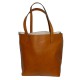DOUBLE BAG IN GENUINE LEATHER.